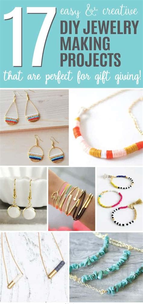 17 Easy And Creative Diy Jewelry Making Projects Perfect For T