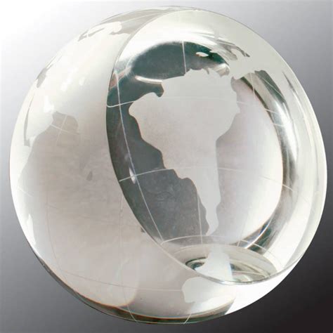 Crystal Globe Paperweight Haven Solutions