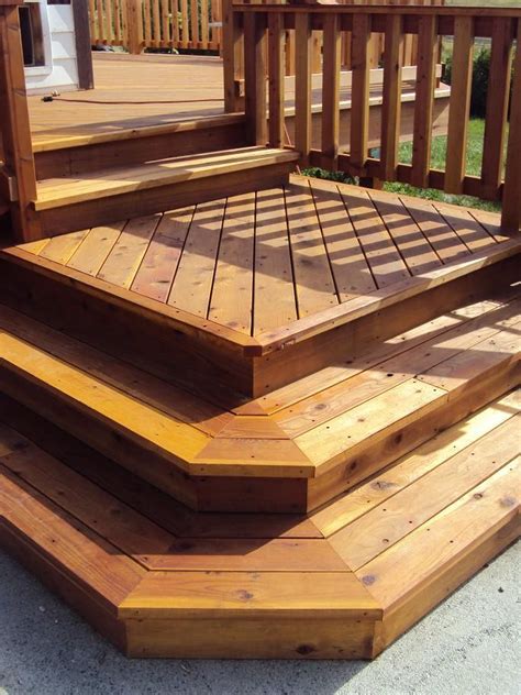 Preparing to install deck stair railings. Found on Bing from eaglecliffconstruction.com in 2020 ...
