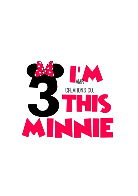 Download Free 1423+ SVG Minnie Mouse Birthday Card Svg File for Silhouette