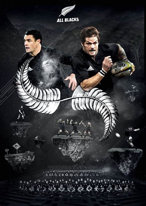 Dan Carter Richie McCaw All Blacks Rugby Legends