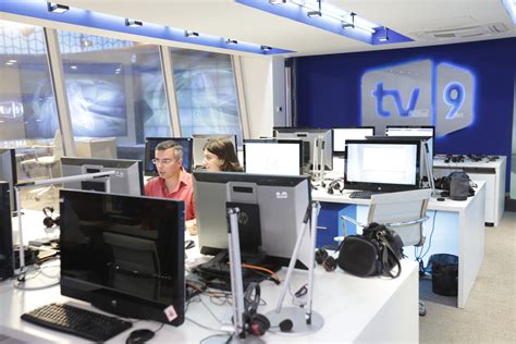 Tv 9 Broadcast Newsroom Studio Design — Provost Studio