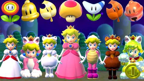 Super Mario 3d World Peach Fire Flower