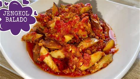 Resep Jengkol Balado Tidak Bau Youtube