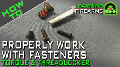 Working With Fasteners Torque And Thread Locker Ep1527 Youtube