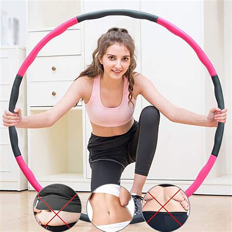 Weighted Hula Hoops Adults Fitness And Weight Loss Workout Etsy