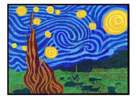 Starry Night Mural Art Projects For Kids