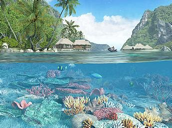 Caribbean Islands 3D Screensaver - Download Animated 3D Screensaver