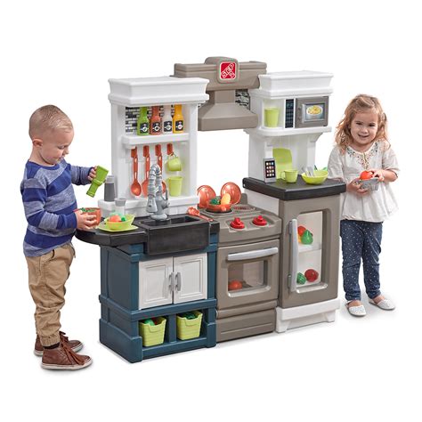 This naomi home play kitchen set comes with four burners which produce clicking noises making it sound like a real burner. Parts for Modern Metro Kitchen | Kids Play Kitchen | Step2