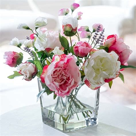 Gearbest is the right place, we run weekly promotions just log into your gearbest free member account, you will see the faux flowers promo code and coupons in your coupon center. Silk Peony Mix | FlyingFlowers.co.uk