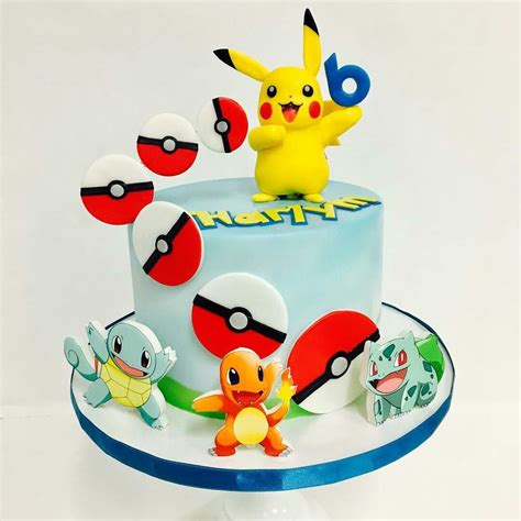Pokemon Themed Party Pokemon Birthday Cake Minion Birthday Cake
