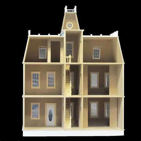 112 Wooden Dollhouse Kit Victorian Mansion Newport
