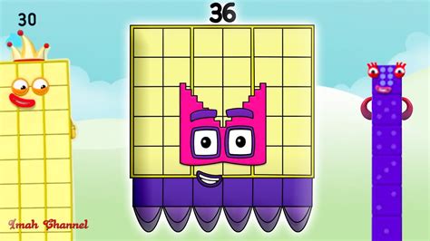 Number Blocks Number 6 X 6 Blast Off Learn To Count Youtube