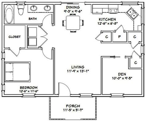 Row House Plans In 800 Sq Ft