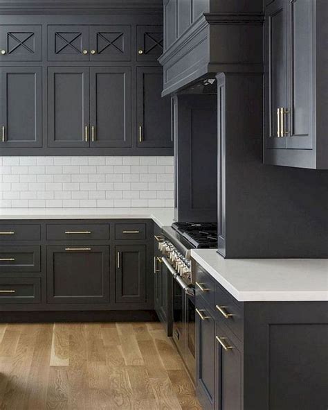 15 Incredible Farmhouse Gray Kitchen Cabinet Design Ideas Lmolnar