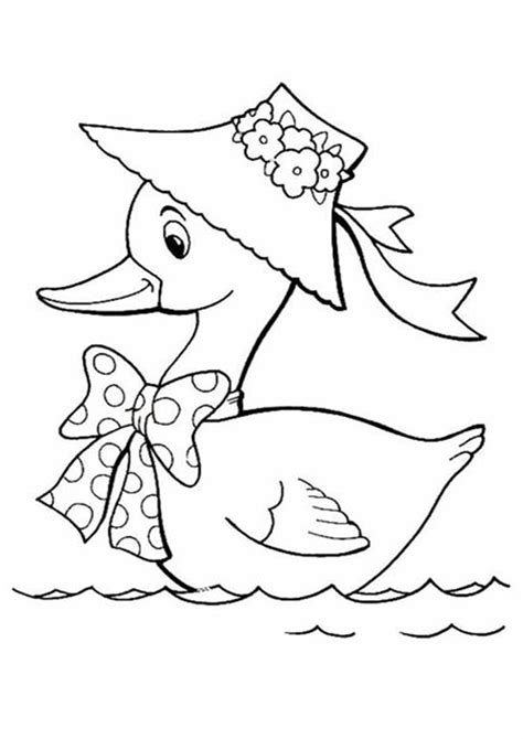 Free And Easy To Print Duck Coloring Pages Tulamama