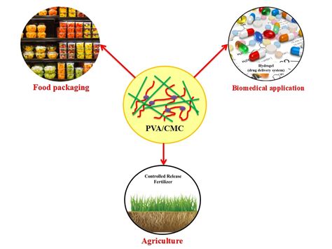 A Review Of Polyvinyl Alcohol Carboxymethyl Cellulose Pvacmc Composites For Various