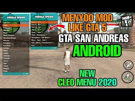 Gta Menyoo Mod Gta Sa Android New Cleo Menu Mod For Gta Sa Android Yaduvanshi