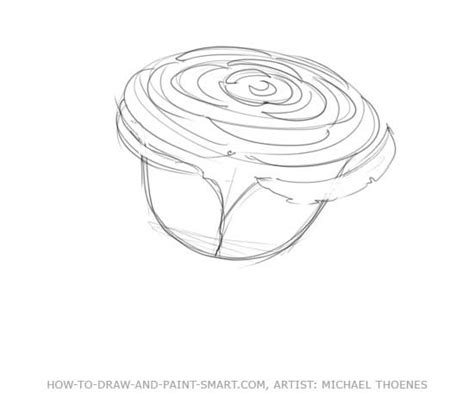 After that, we move on to the final step of our drawing which is shading and cleaning. How to Draw a Red Rose