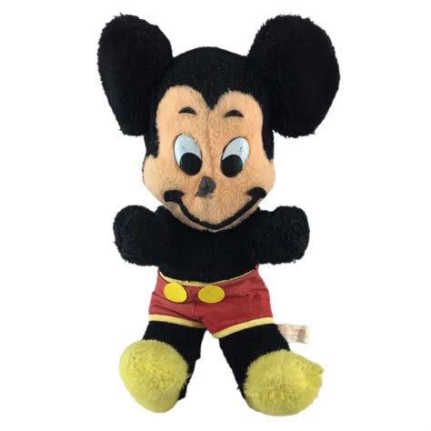 Vintage Walt Disney Characters Stuffed Plush Mickey Mouse California