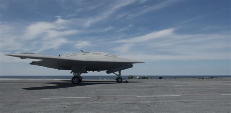 Filea Us Navy X 47b Unmanned Combat Air System Demonstrator Aircraft