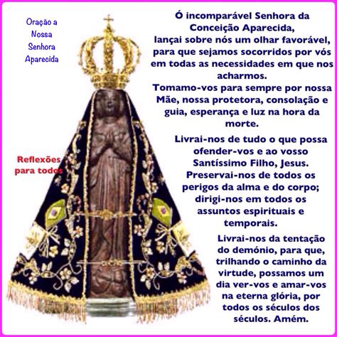 Nossa Senhora Da Conceição Aparecida Oração