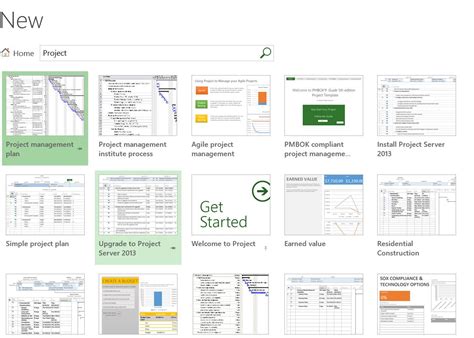 The Office Templates Within Microsoft Project The Project Corner