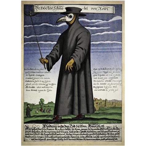 Plague Doctor In Rome 1656 Ws Wmoda Wiener Museum