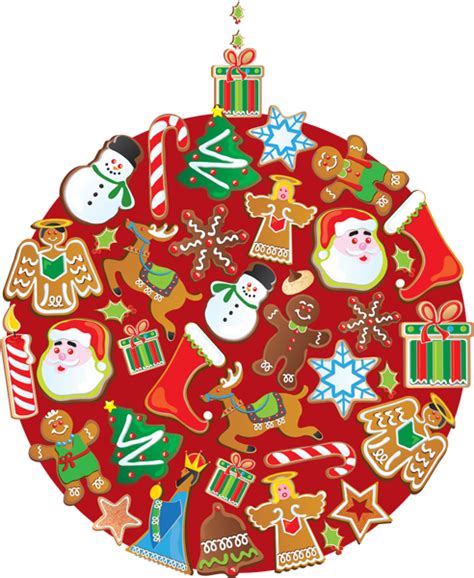 The image is transparent png format with a resolution of 433x545 pixels, suitable for design use and personal projects. Free Christmas Cookie Clip Art - ClipArt Best