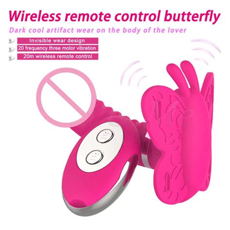 new strapon dildo rotation dildo vibrator wireless remote control butterfly clitoral vibrator