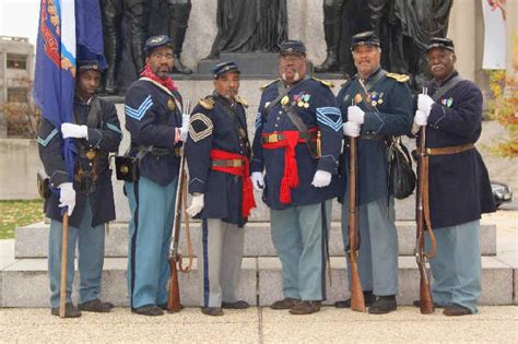 Us Colored Troops Re Enactors Relive History At National Civil War