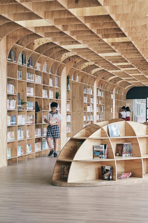 Gallery Of Lishin Elementary School Library Tali Design 2