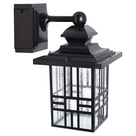 Outdoor Wall Light With Built In Outlet Hawk Haven