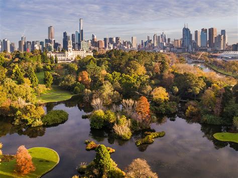 Royal Botanic Gardens Attraction Melbourne Victoria Australien