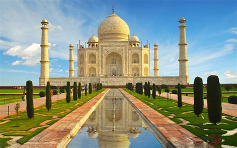 Fondos De Pantalla 3840x2400 Taj Mahal Mezquita Agra India Uttar