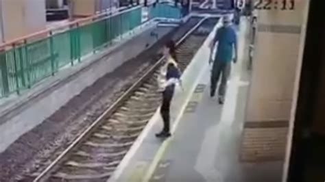 Rian Wants To Know Why This Man Pushed Someone Onto The Train Tracks