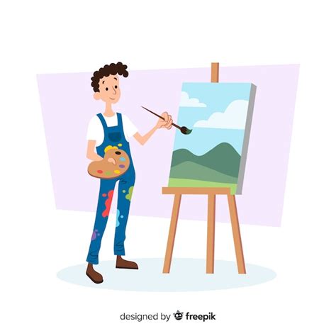 Painter Artist Images Free Vectors Stock Photos And Psd