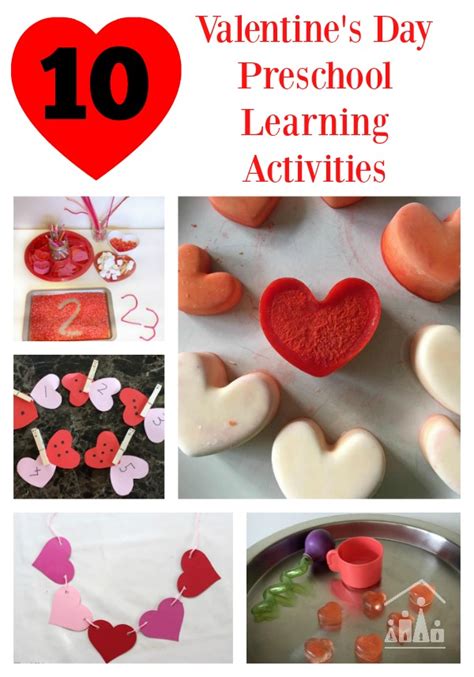 10 Valentines Day Learning Activities For Preschoolers Crafty Kids At