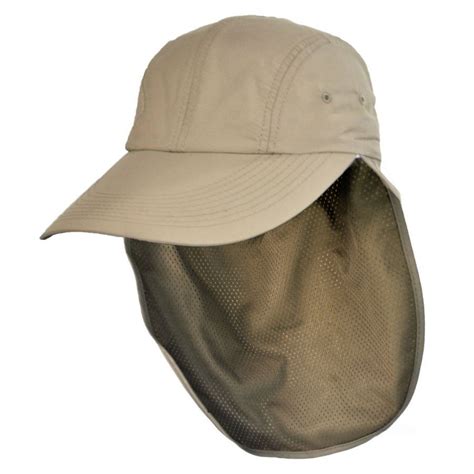 Torrey Hats Upf 50 Neck Flap Adjustable Baseball Cap Sun Protection
