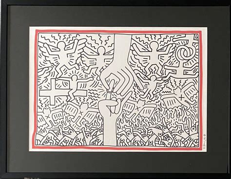 Keith Haring Untitled 1982 Mutualart