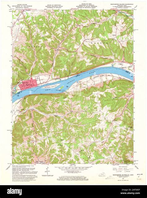 Manchester Ohio Map Cut Out Stock Images And Pictures Alamy