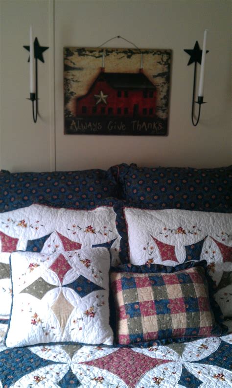 My Country Quilt Country Quilts Primitive Bedroom Ideas Quilts