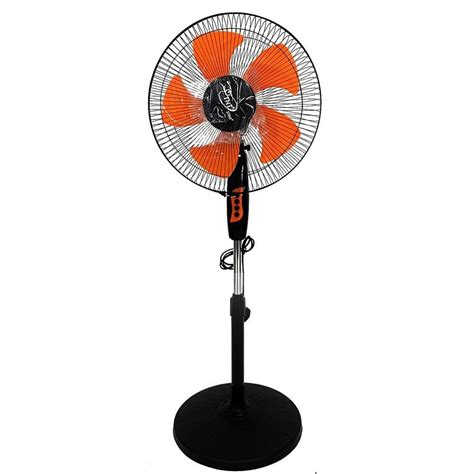 Tnt 831 16 Inch Black And Orange Electric Stand Fan From Mahir London Uk