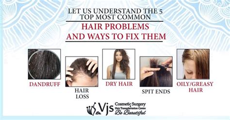 Let Us Understand The 5 Top Most Common Hair Problems And Ways To Fix