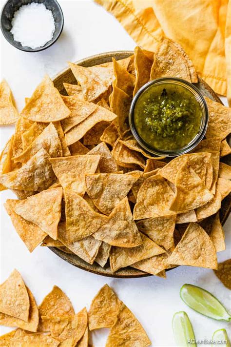 In our search for the best organic corn chips we surprisingly ended up in europe! Homemade Gluten Free Tortilla Chips | A Clean Bake