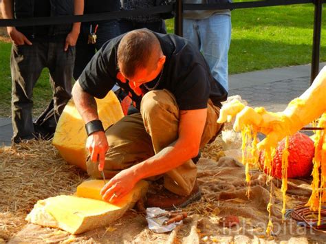 Don ray standing in the rain. Don't Miss Ray Villafane's Giant Pumpkin Carving at the ...