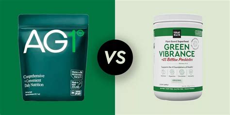 Athletic Greens Vs Green Vibrance Which Superfood Is Best