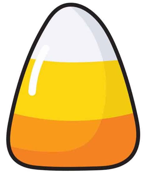 Printable Candy Corn Template