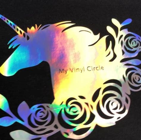 Htv Siser Spectrum Holographic Easyweed Heat Transfer Vinyl Etsy