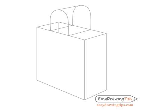 How To Draw A Shopping Bag Step By Step Easydrawingtips